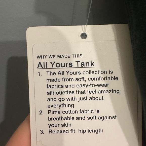 All Yours Tank in Legacy Green Size 2 - Picture 3 of 3